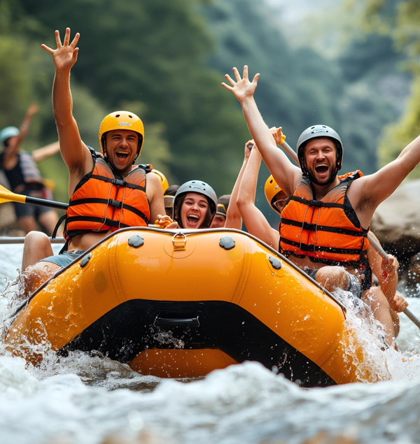 White water rafting
